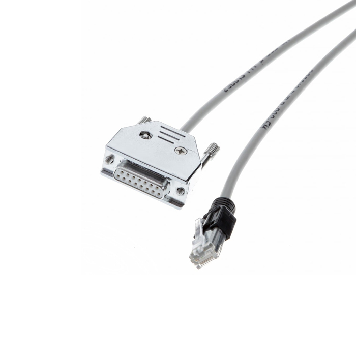 Leybold Active Sensor Connecting Cable 5 M, Sub-D 15 way female to FCC 68 ( RJ45). 8-way, 230013