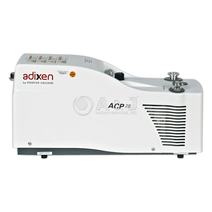 Pfeiffer Adixen ACP 28 Dry Vacuum Pump with Manual Gas Ballast, 27 m3/h,  100-230 V, 50/60 Hz, V6SATSGAMF, US Plug, Pfeiffer Adixen ACP 28 Dry,  V6SATSGAMF